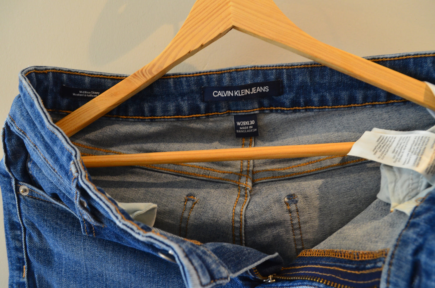 Mid-Rise Skinny Jeans