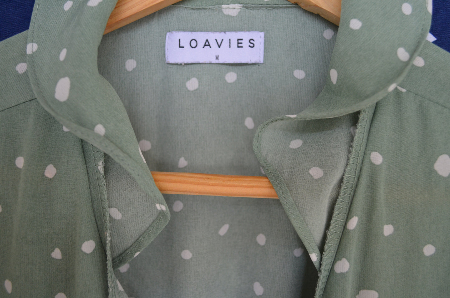 Polka Dot Green Dress