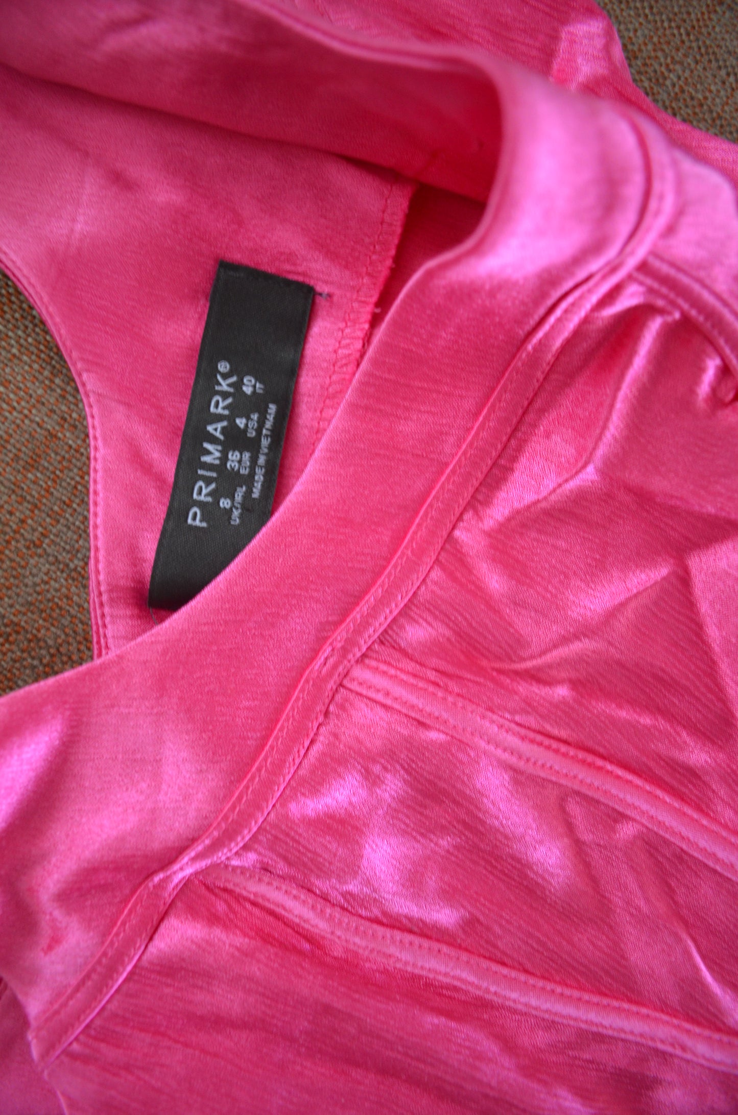 Pink Neon Short Dress