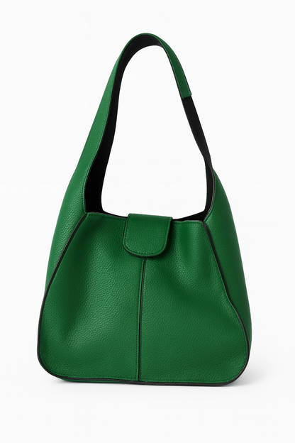 Green Shoulder Purse
