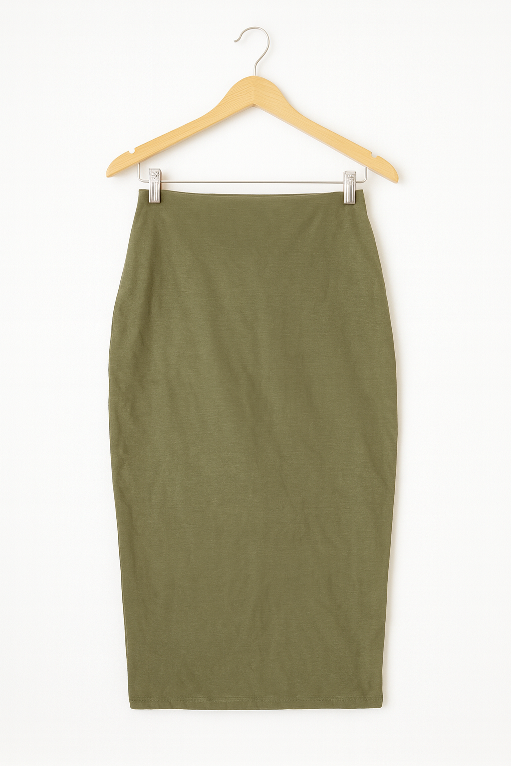 Olive Bodycon Skirt