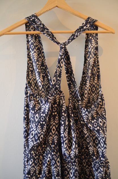 Patterned Long Jumpsuit