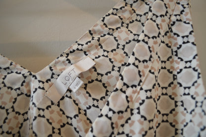 Patterned Sleeveless Top
