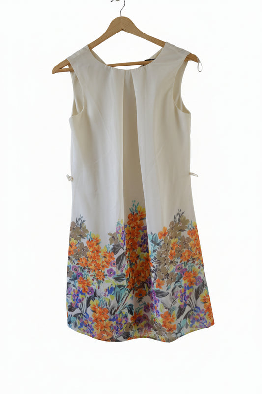 Sleeveless Short Dress Floral