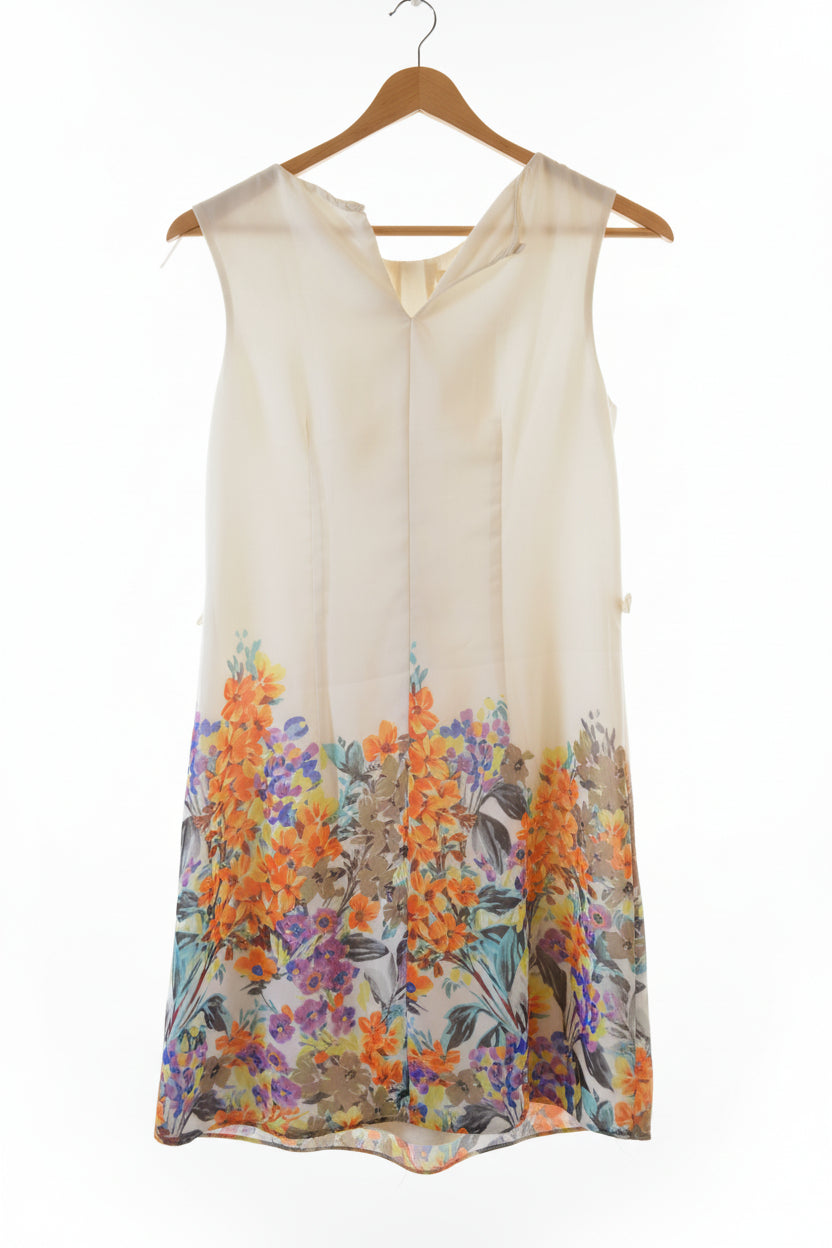 Sleeveless Short Dress Floral