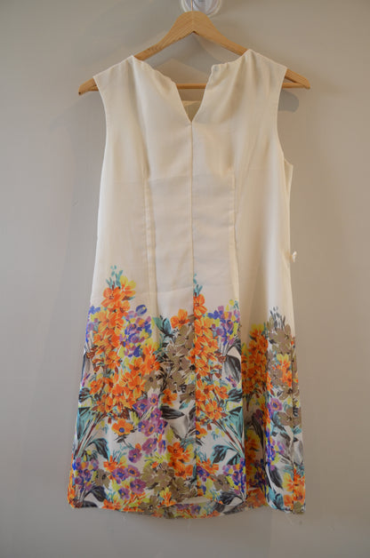 Sleeveless Short Dress Floral