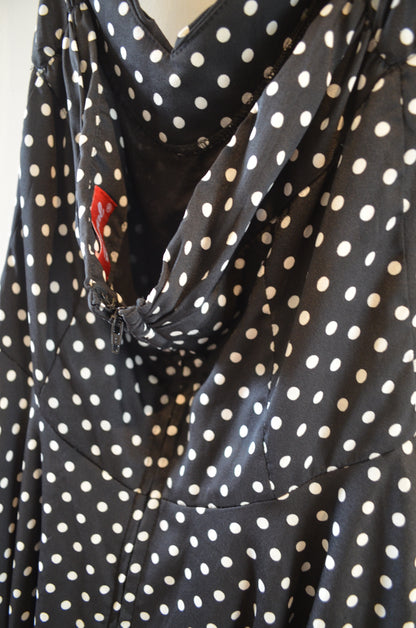 Polka Dotted Halter Dress