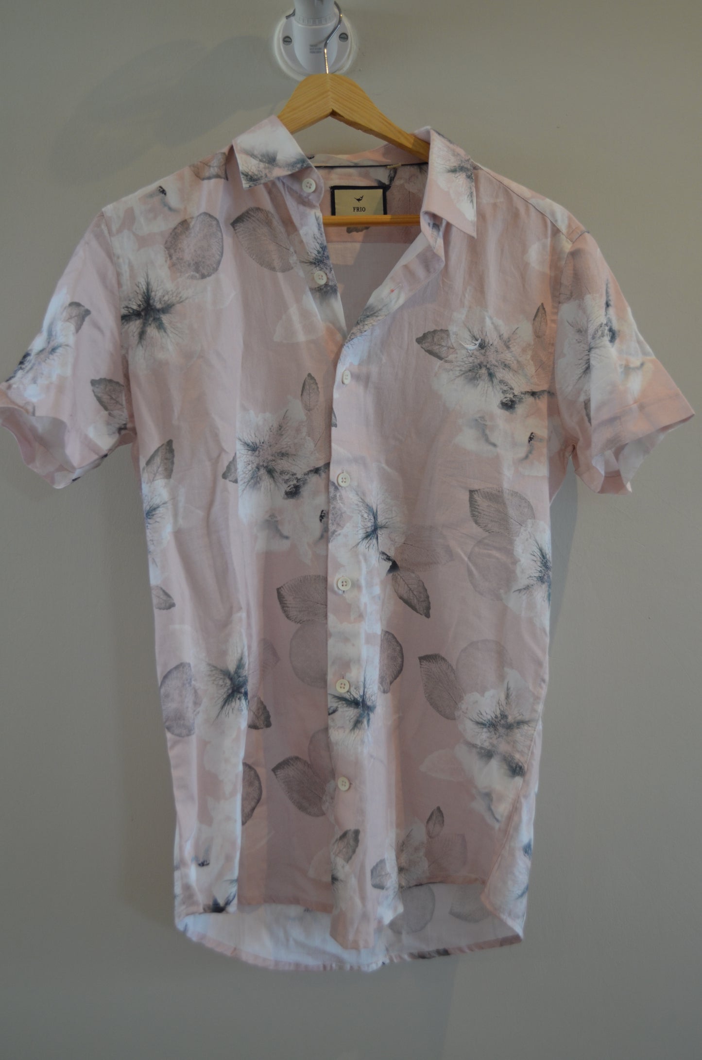 Men's Floral Short Sleeve Shirt
