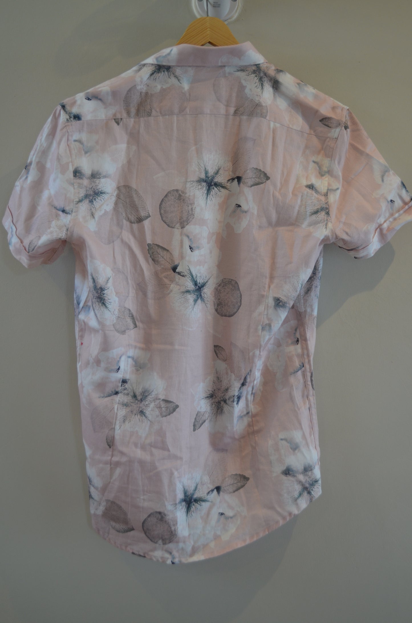 Men's Floral Short Sleeve Shirt