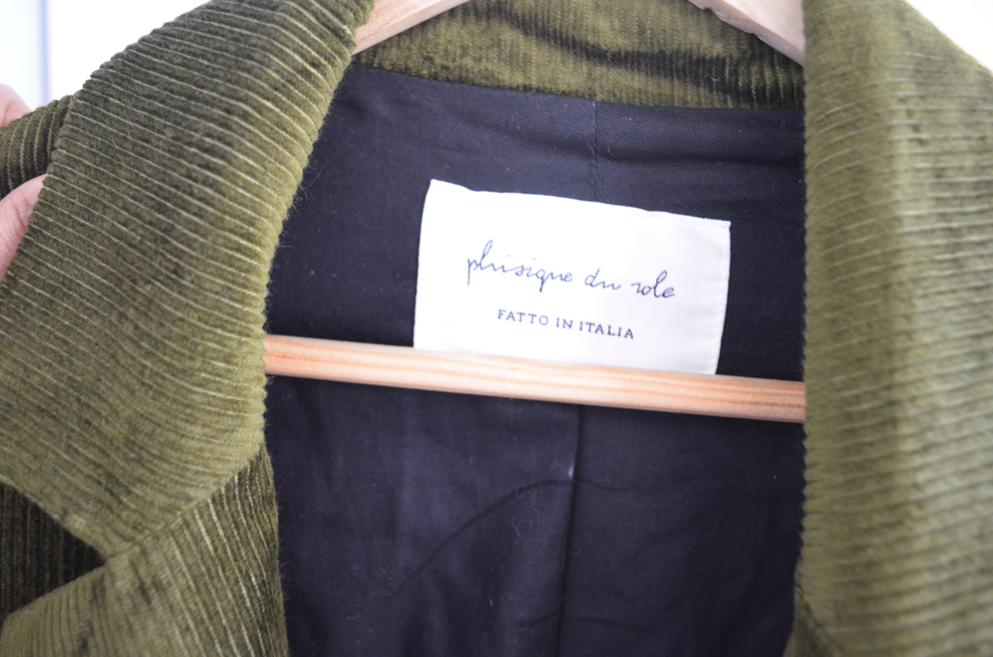 Olive Corduroy Jacket