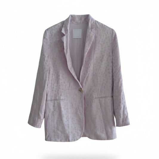 Lavender Polka Dot Blazer
