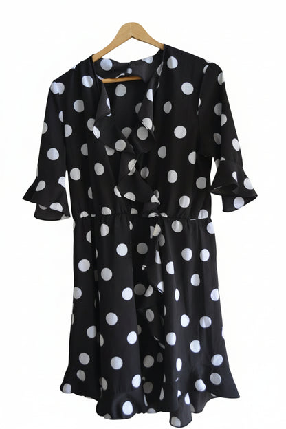 Black & White Polka Dot Dress