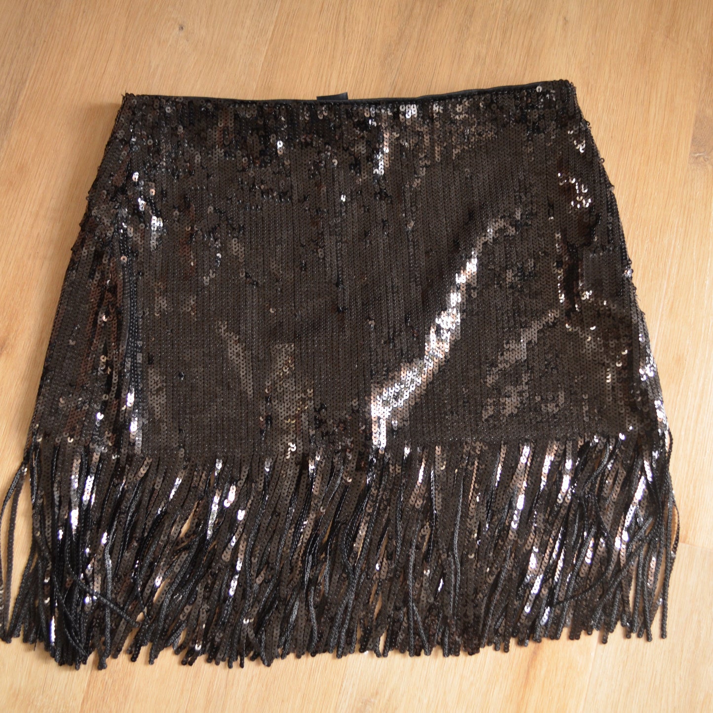 Tassel Sequins Party Short Skirt