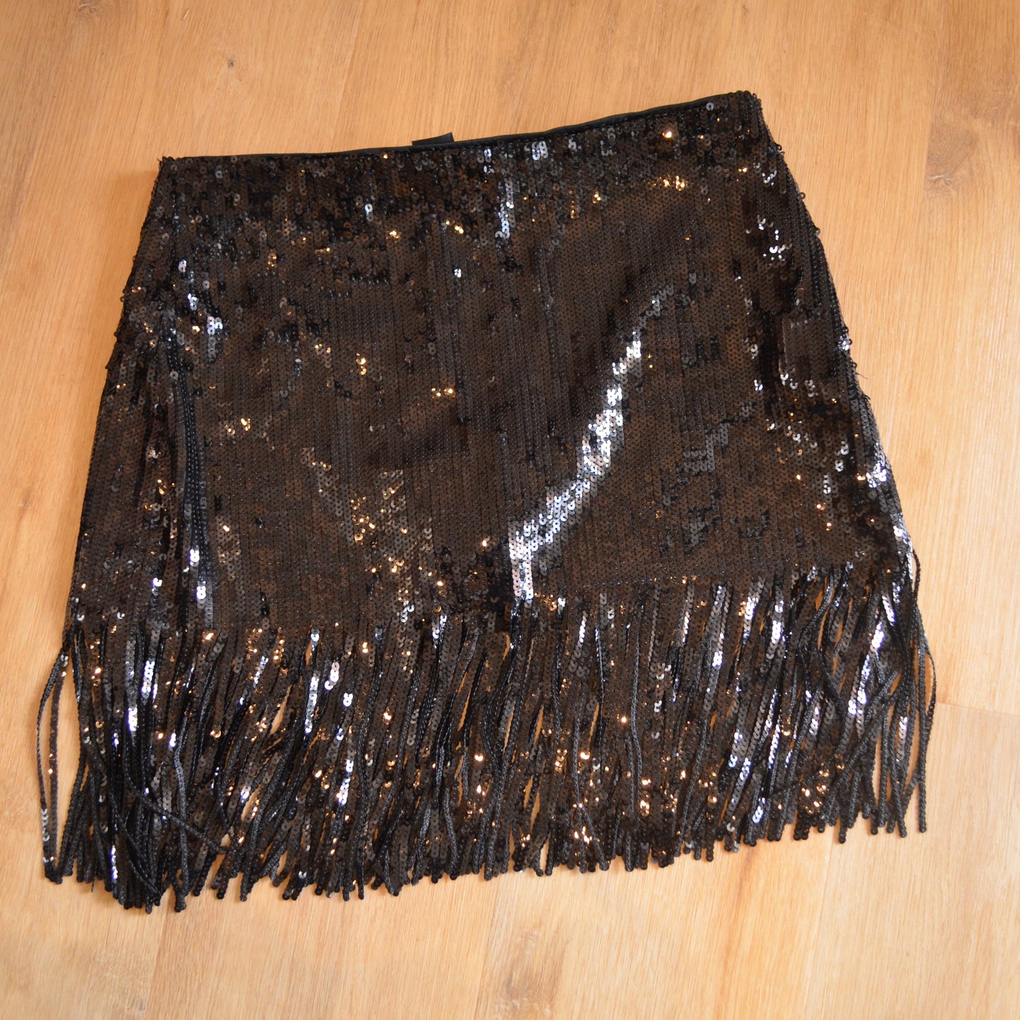 Tassel Sequins Party Short Skirt
