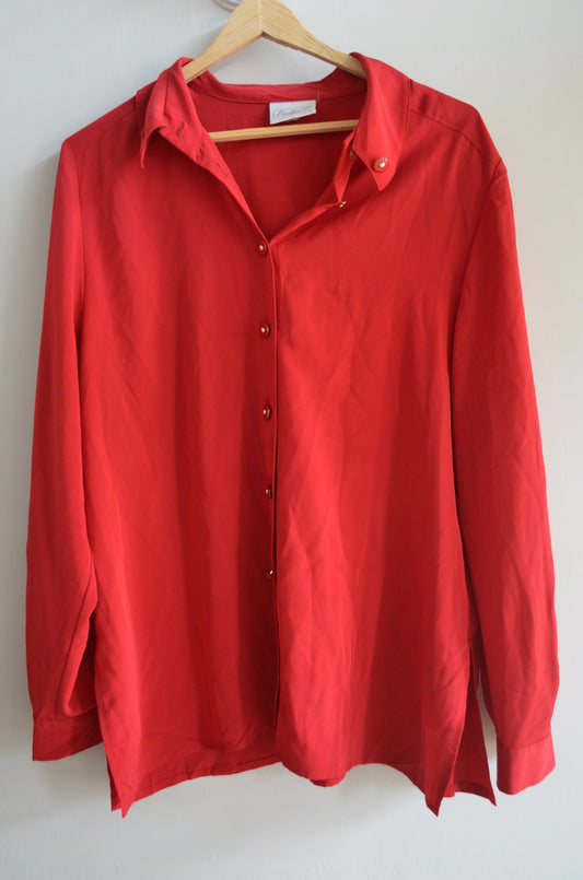 Red Long Sleeve Shirt
