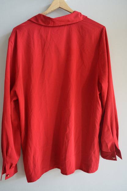 Red Long Sleeve Shirt