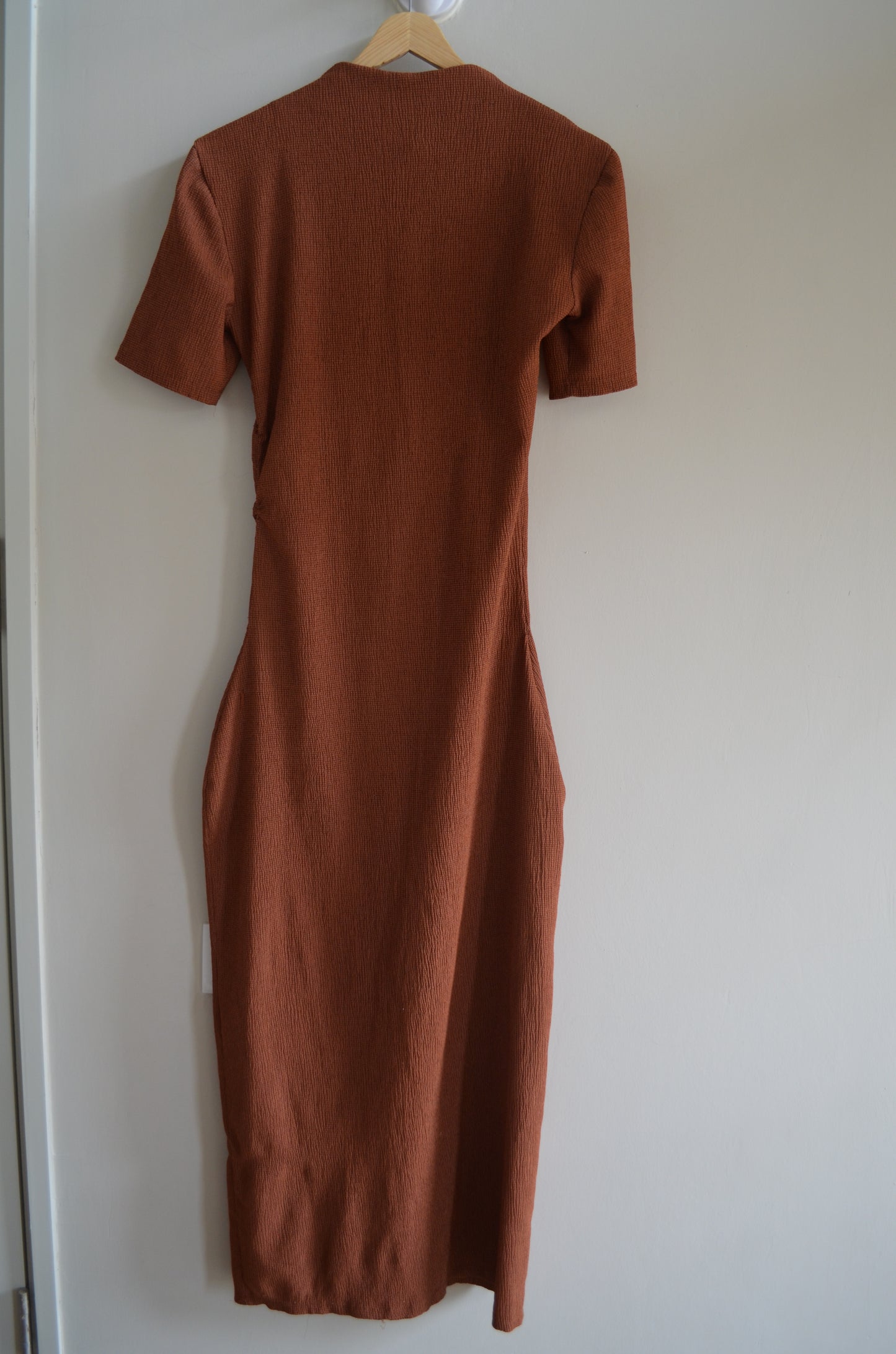 Brown Bodycon Long Dress