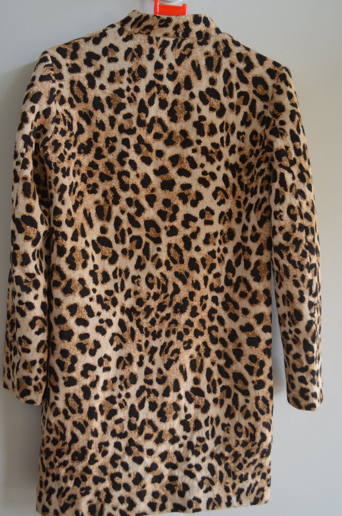 Animal Print Long Coat