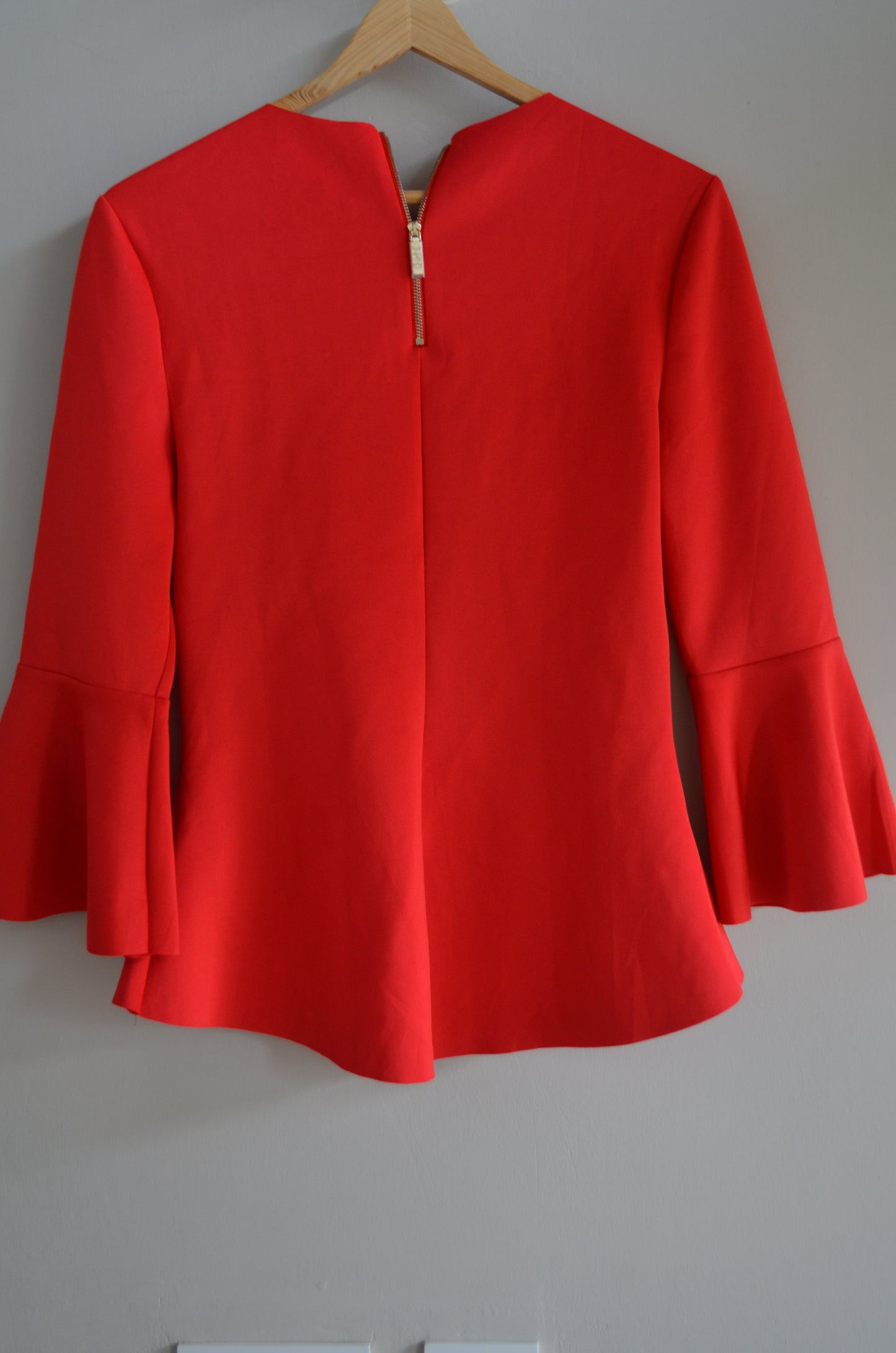 Red Party Blouse