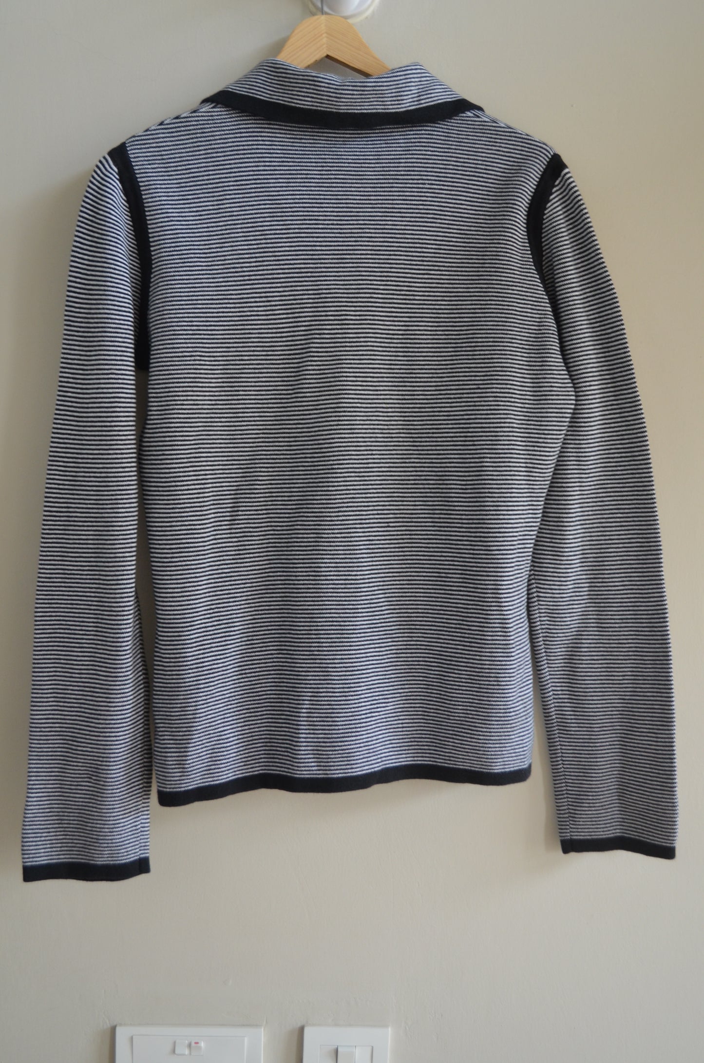 Striped Cardigan Sweater