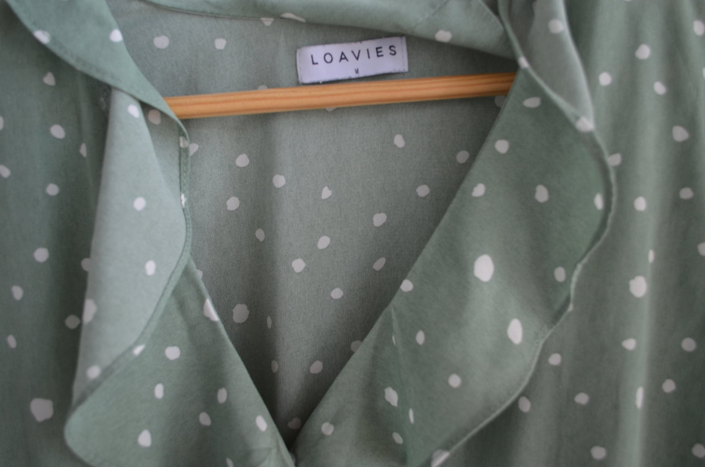 Polka Dot Green Dress