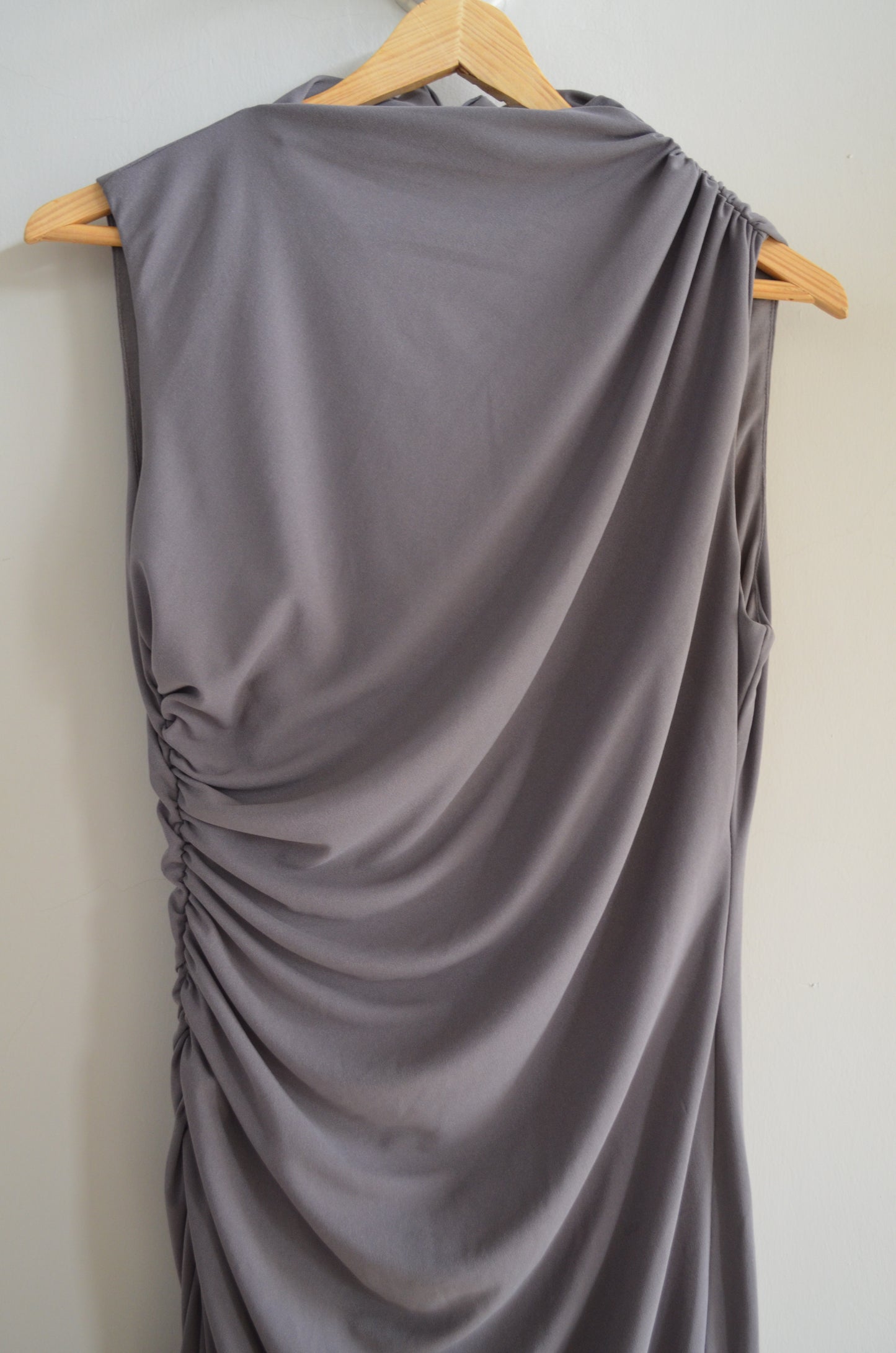 Grey Long Bodycon Dress