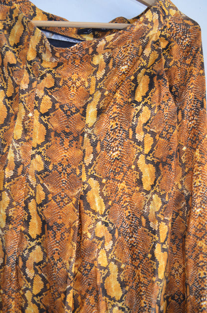 Animal Print Palazzo Pant