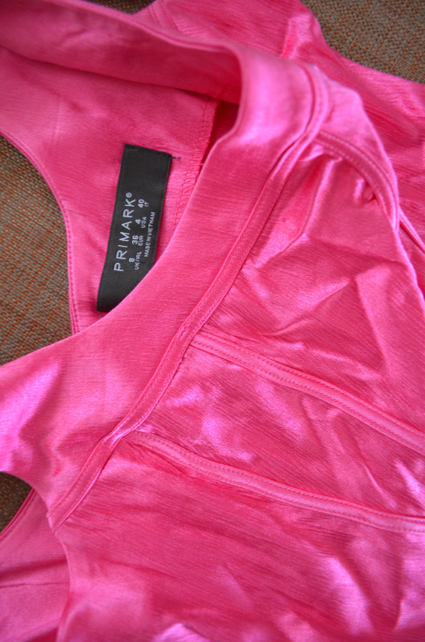 Pink Neon Short Dress