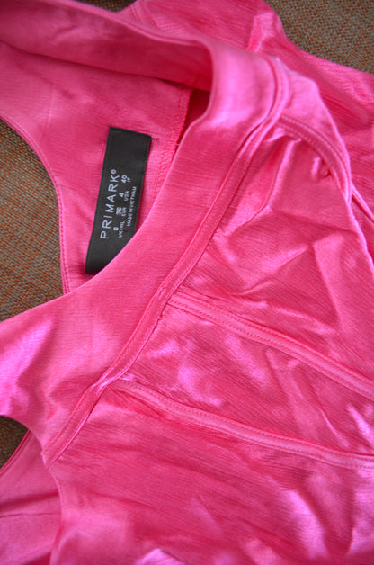 Pink Neon Short Dress